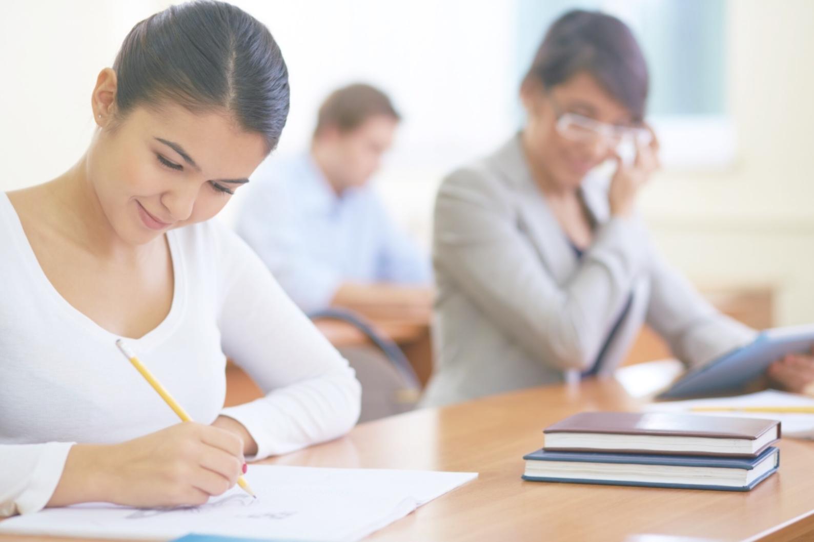 Financial analysis workspace with charts and data visualization